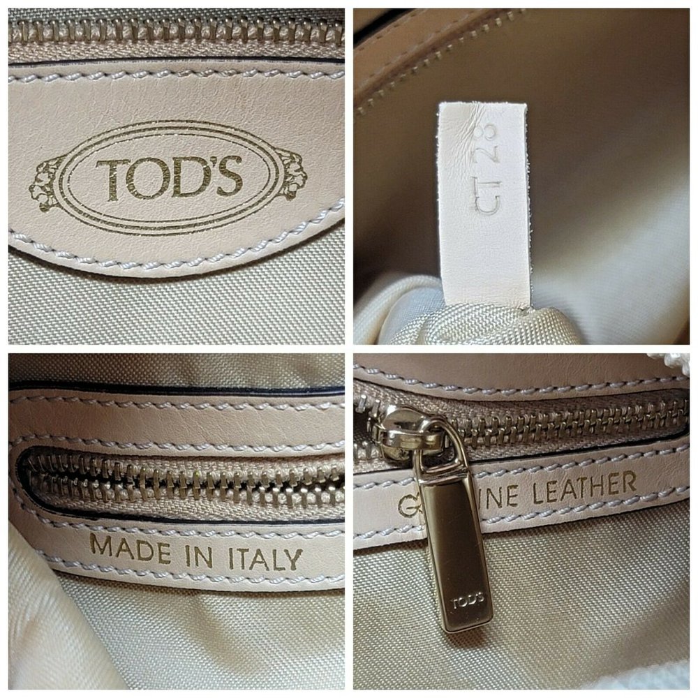 Auth Tods D Styling Bauletto Medium Leather Tote - Picture 11 of 12